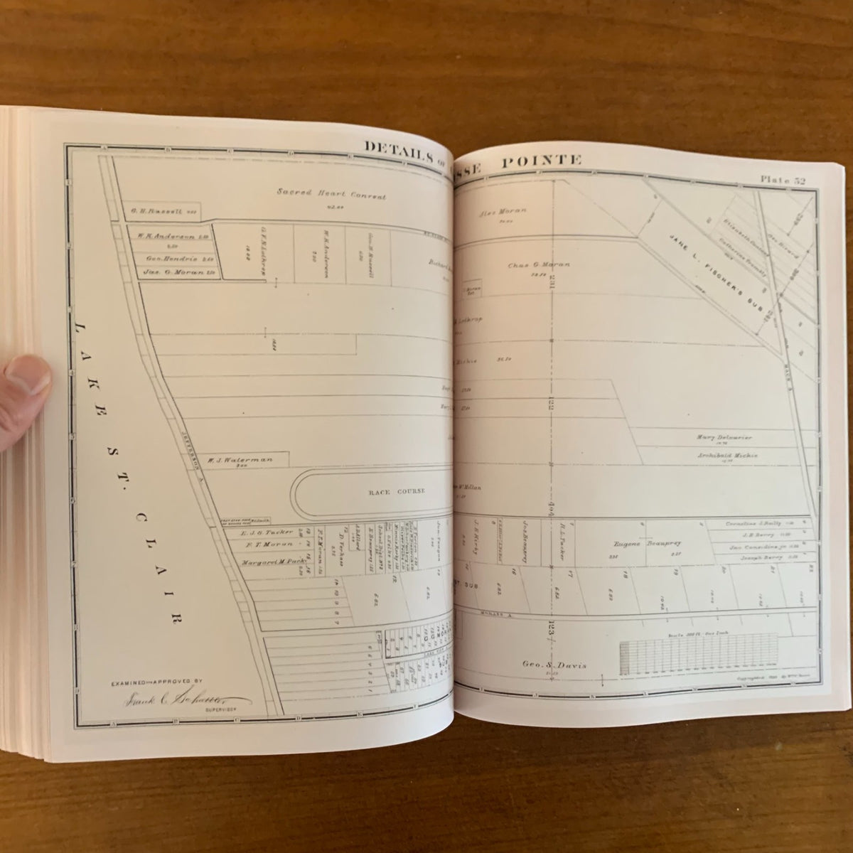 1893 Detailed Official Atlas of Wayne County, Michigan