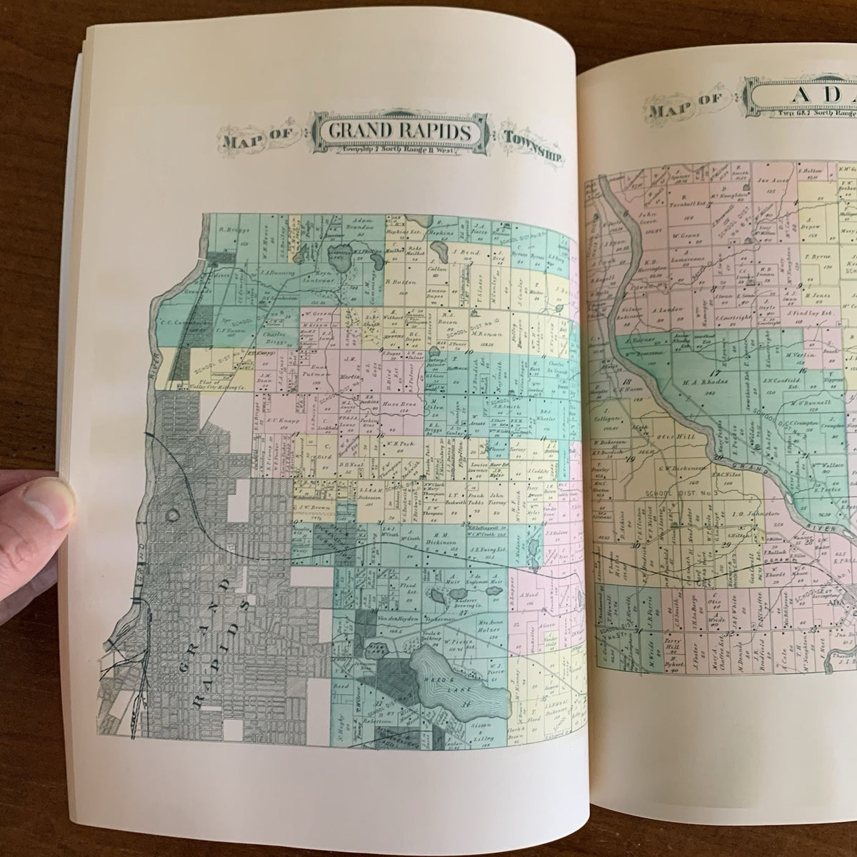 1894 Illustrated Historical Atlas of Kent County, Michigan