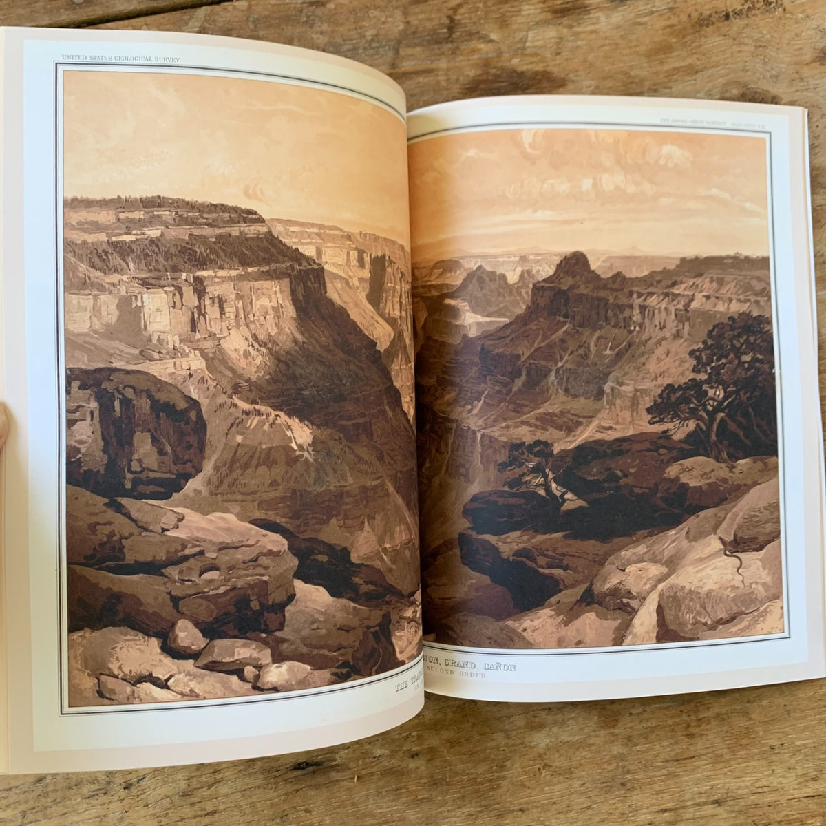 1882 Atlas To Accompany The Monograph On Tertiary History Of The Grand Canyon