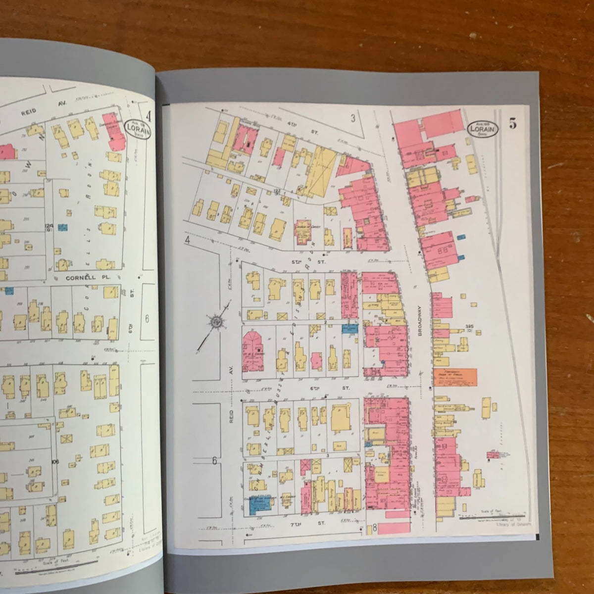 1918 Sanborn Fire Insurance Maps and Atlas of Lorain, Ohio