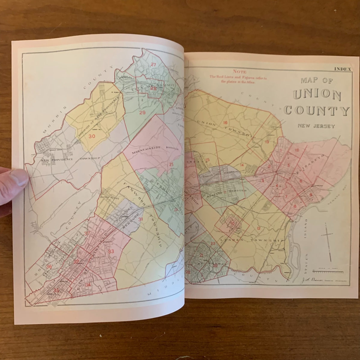 1906 Atlas of Union County, New Jersey