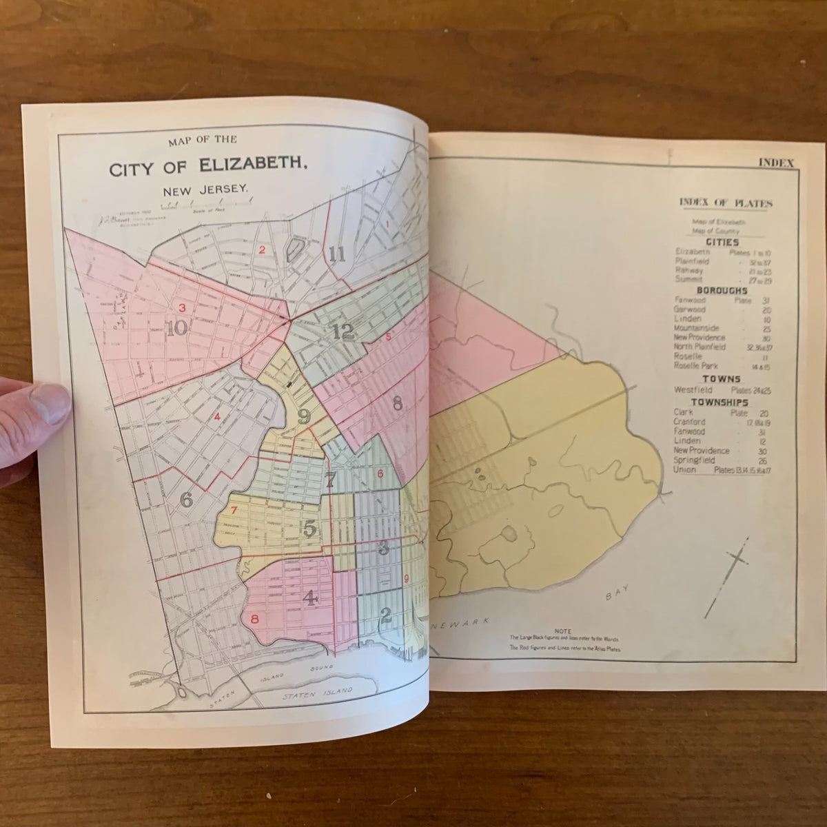 1906 Atlas of Union County, New Jersey