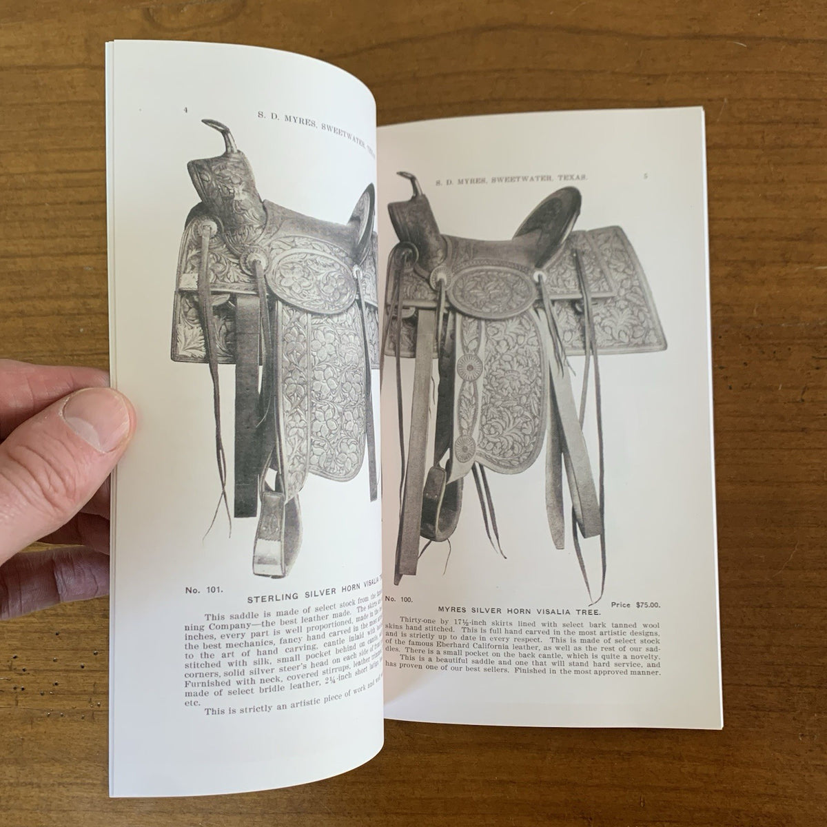 S. D. Myres Saddle Company Catalog, 1907
