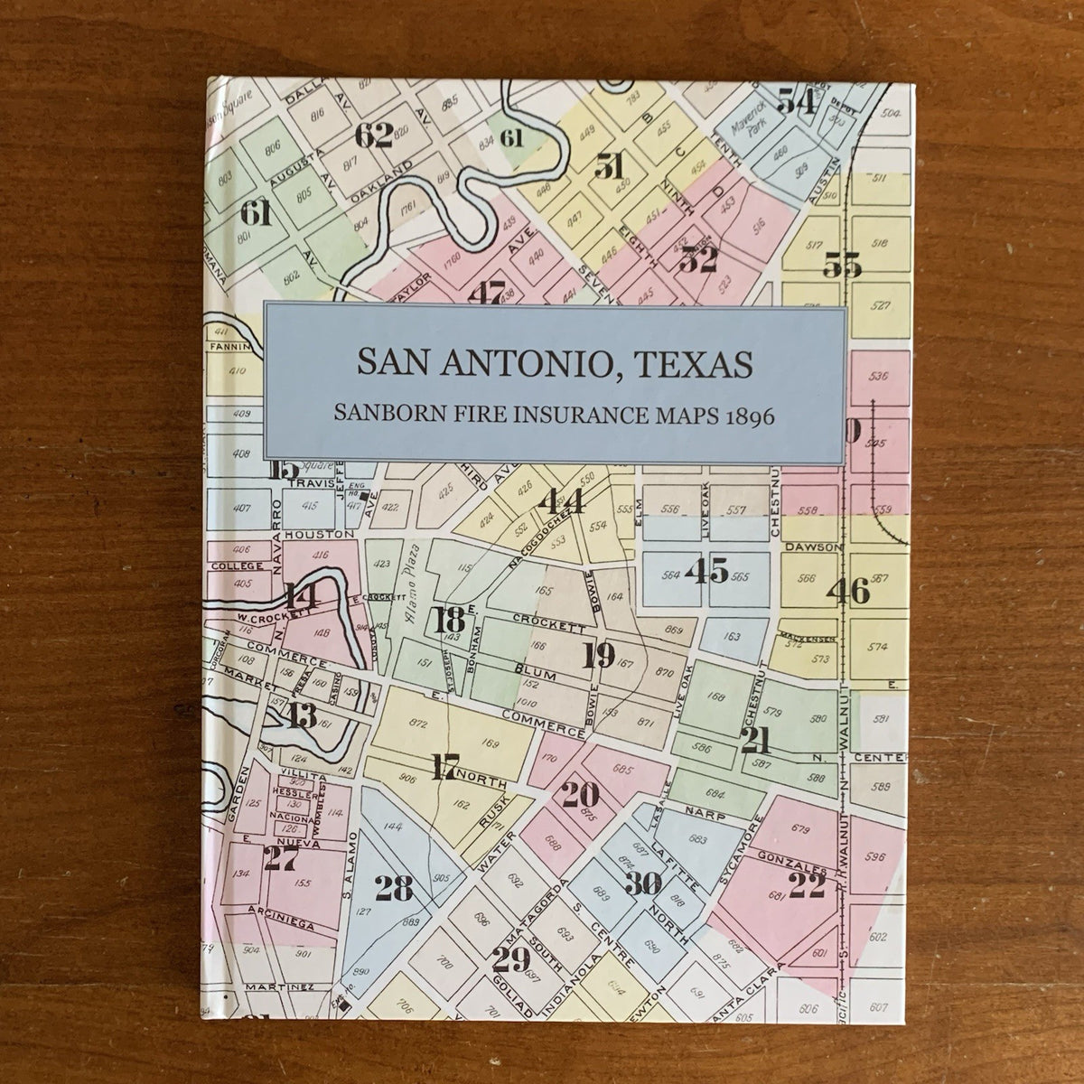 1896 San Antonio, Texas Sanborn Fire Insurance Maps and Atlas