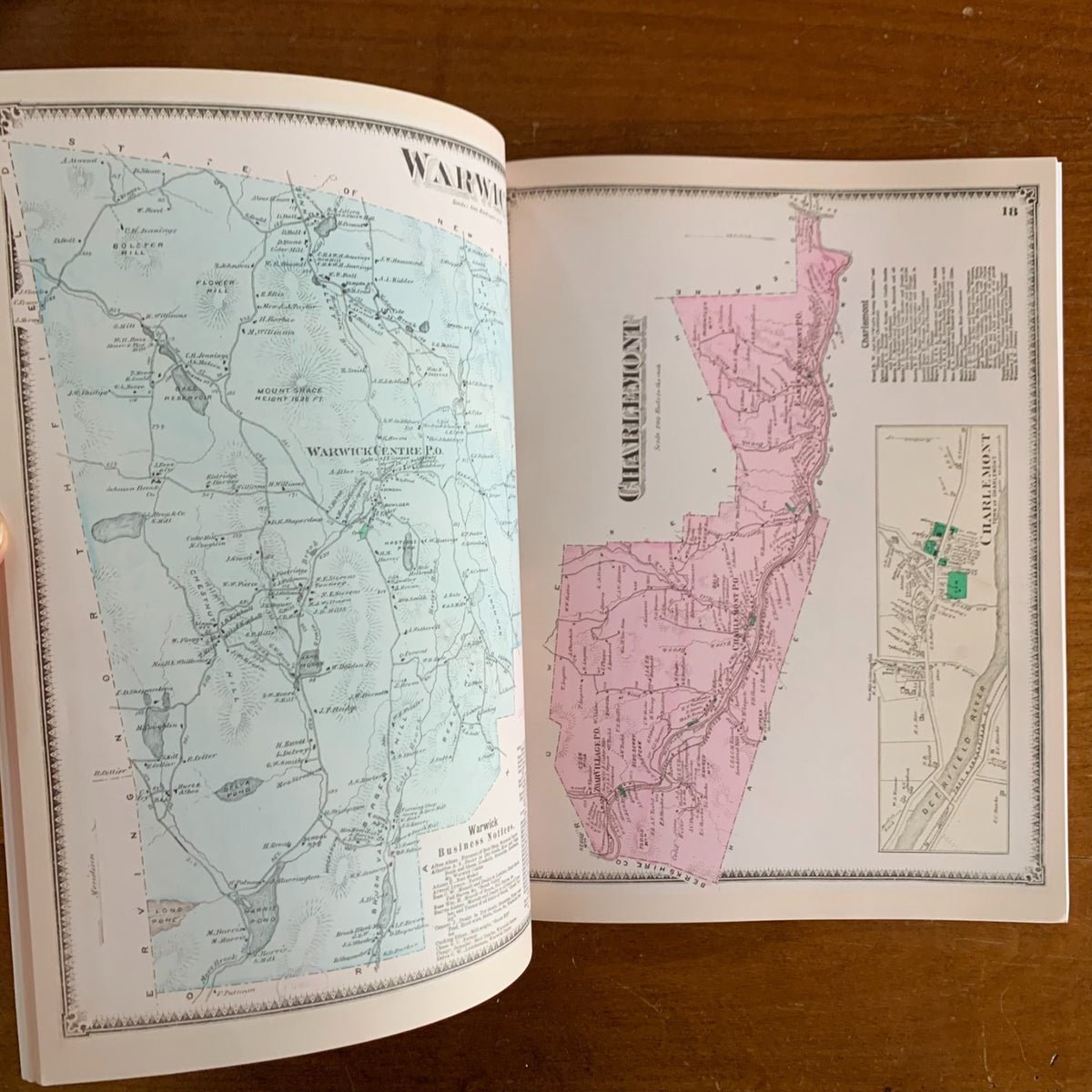 1871 Atlas of Franklin County, Massachusetts