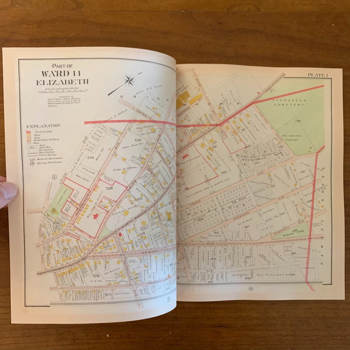 1906 Atlas of Union County, New Jersey