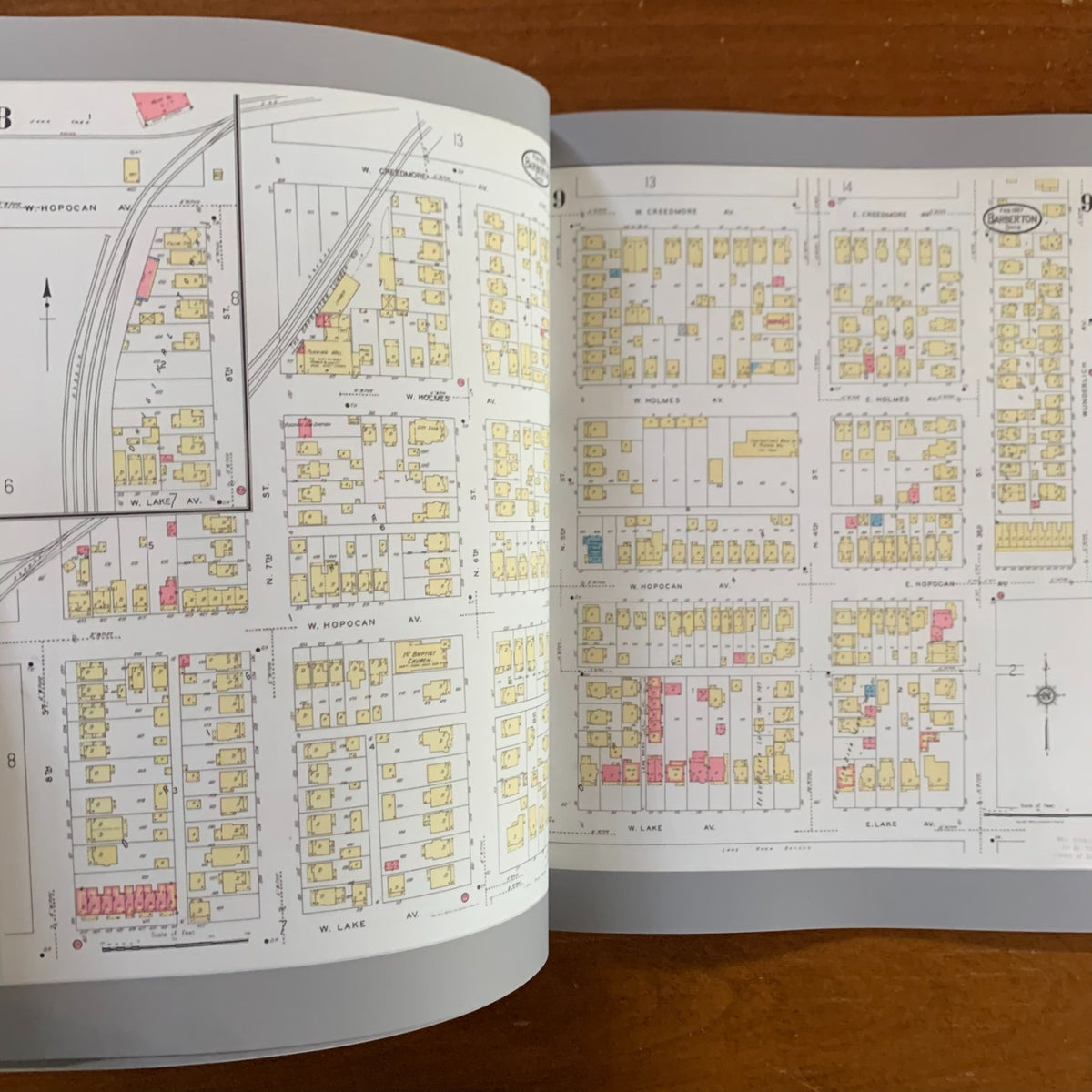 1927 Sanborn Fire Insurance Maps of Barberton, Ohio