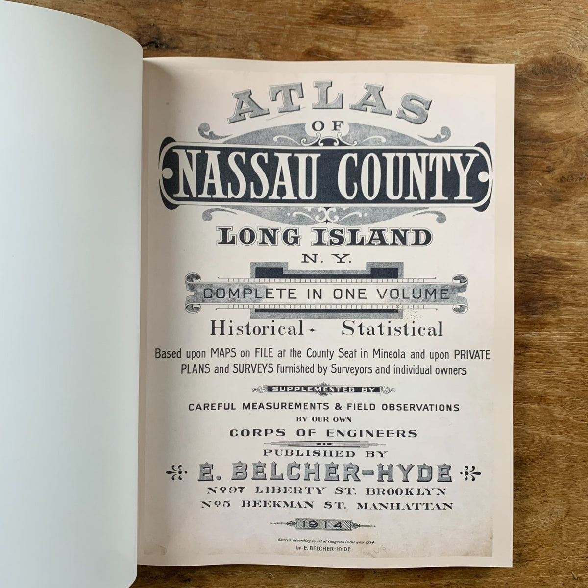 1914 Atlas of Nassau County, Long Island, New York