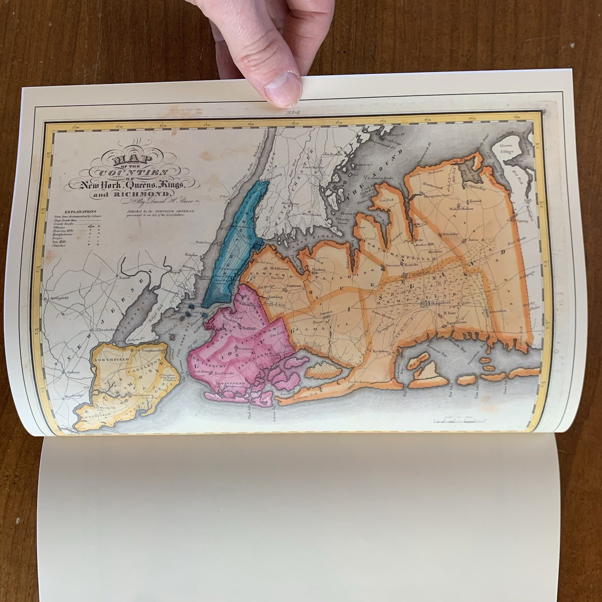 1832 Burr's Atlas of the State of New York — David H. Burr