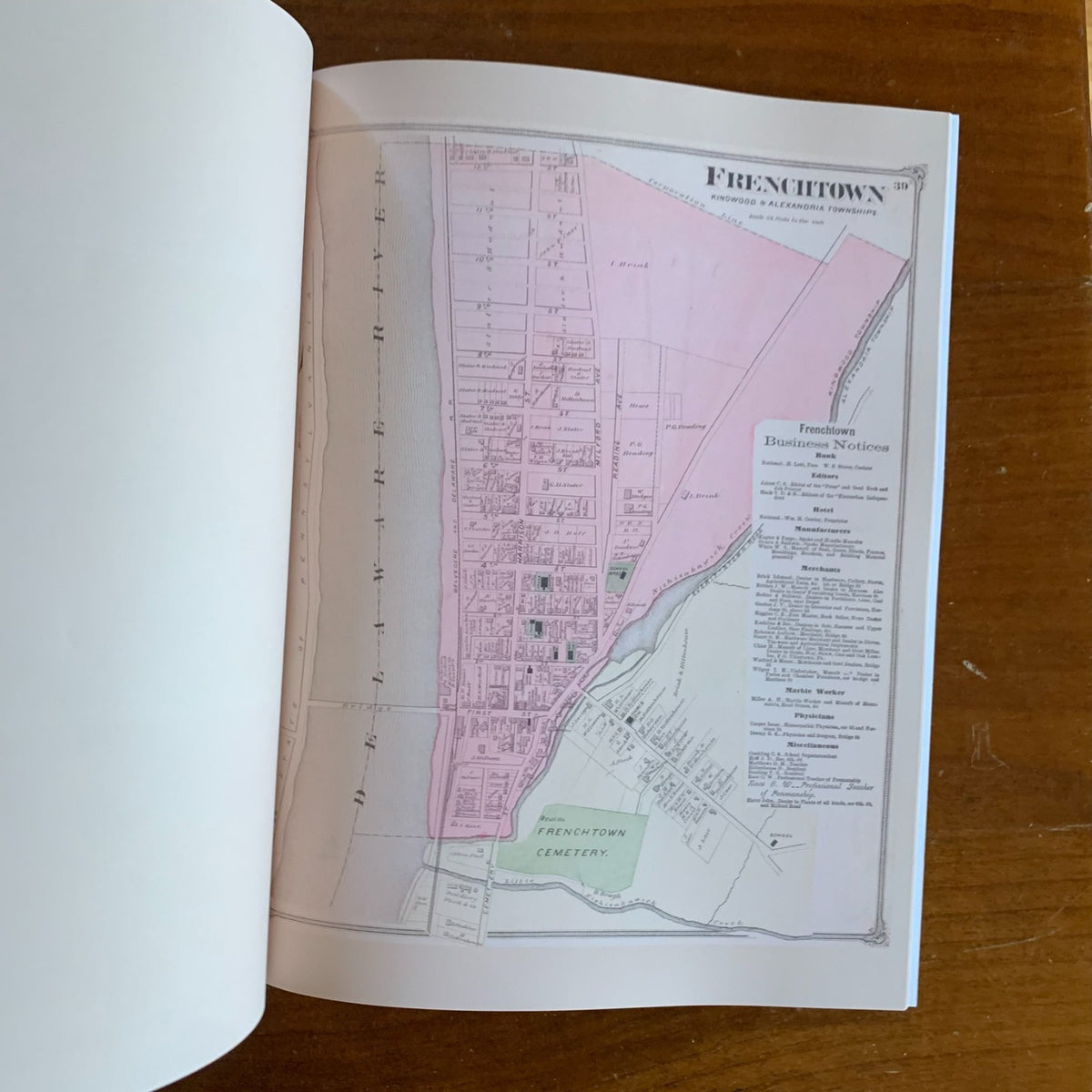 1873 Atlas of Hunterdon County, New Jersey