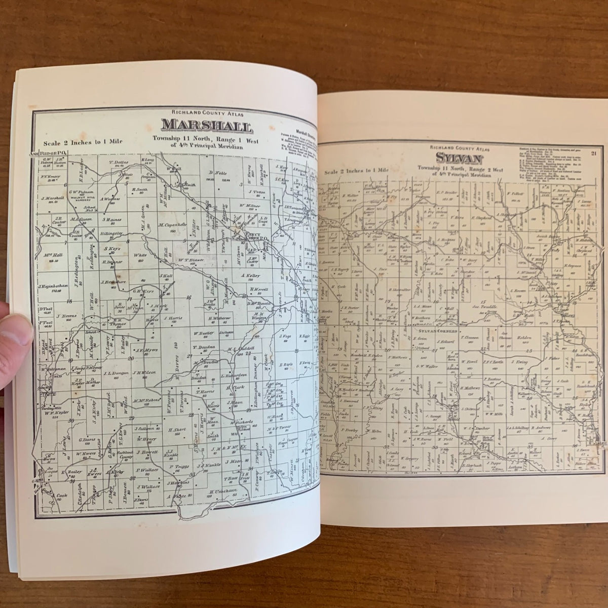 1874 Atlas of Richland County, Wisconsin