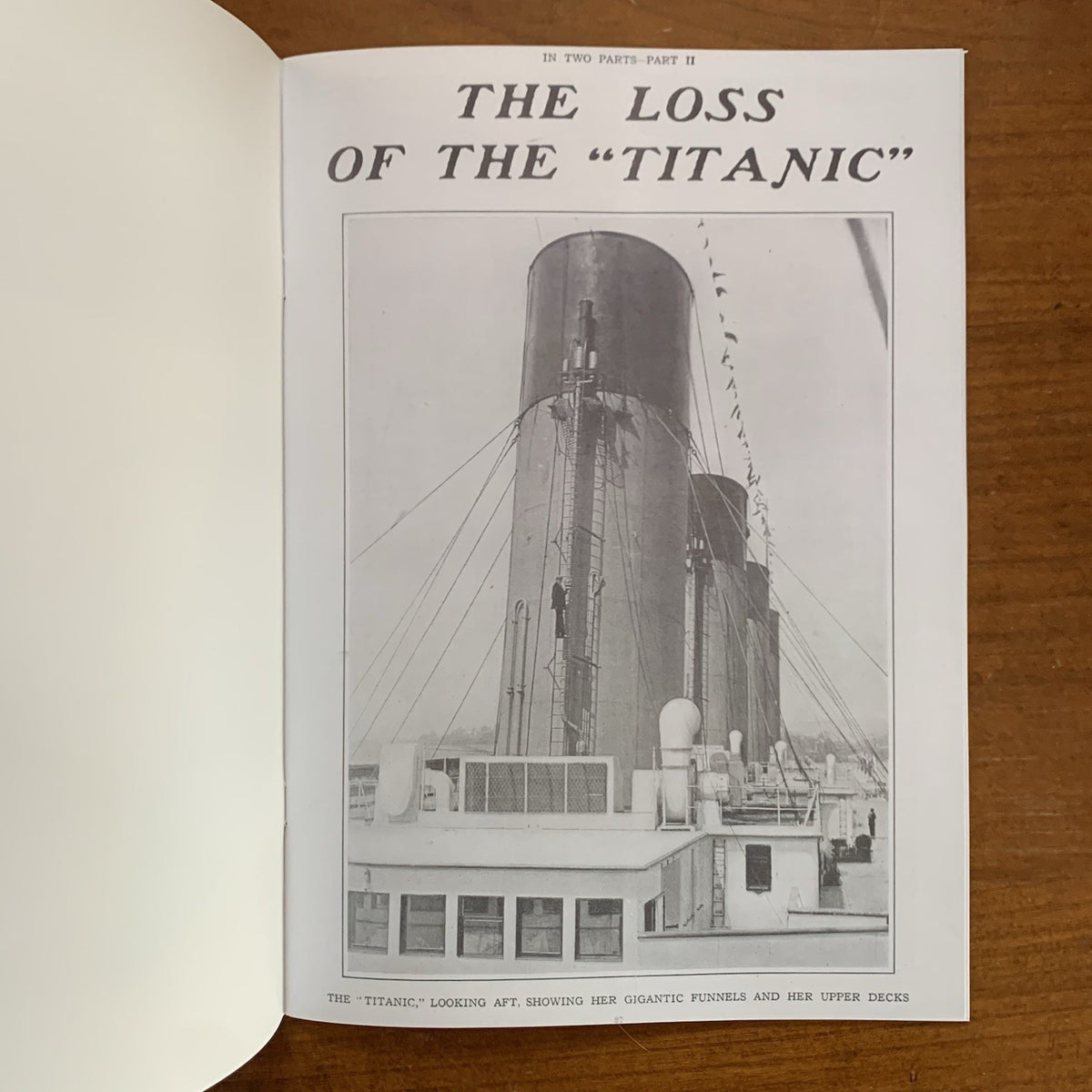 Titanic Sinking Double Issue: Harper’s Weekly 1912