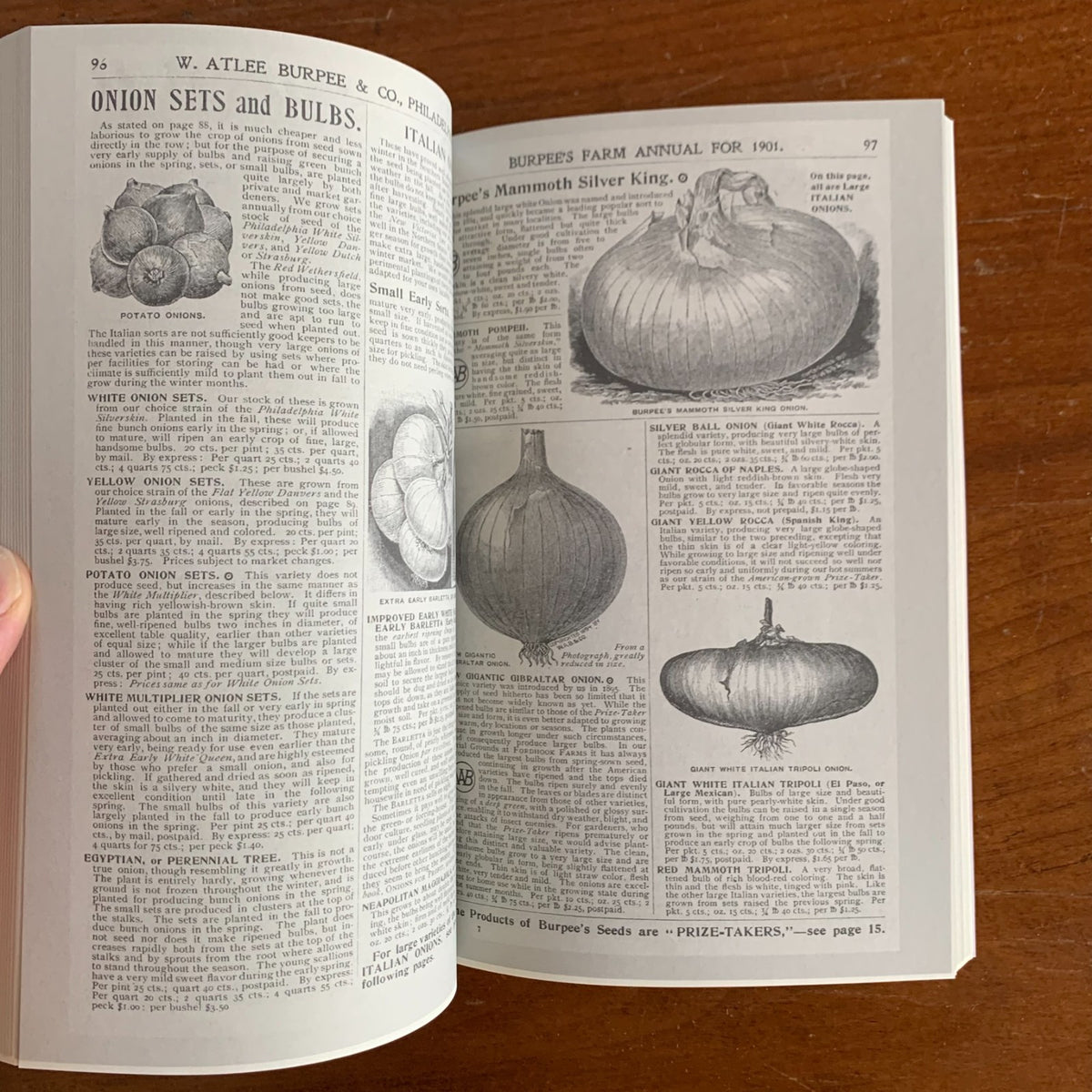 1901 Burpee's Farm Annual, Quarter-Century Edition