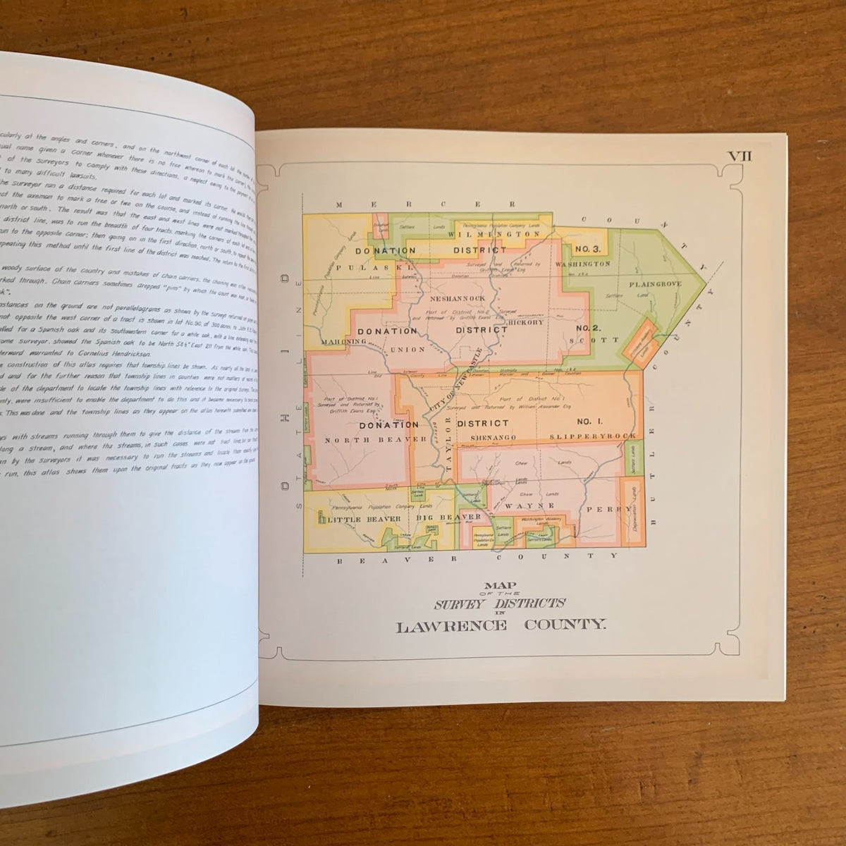 1909 Warrantee Atlas of Lawrence County, Pennsylvania
