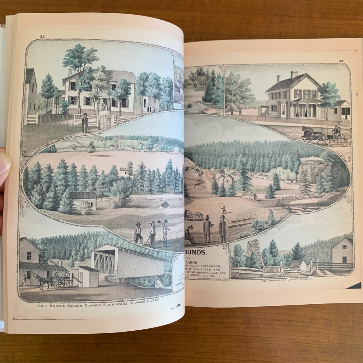 1877 Illustrated Historical Atlas of Clarion County, Pennsylvania