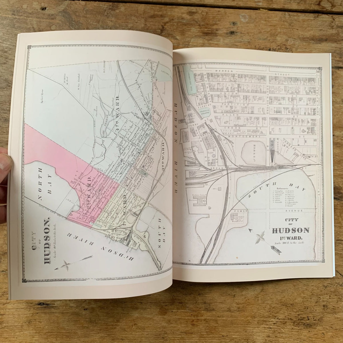 1873 Atlas of Columbia County, New York (Hudson)