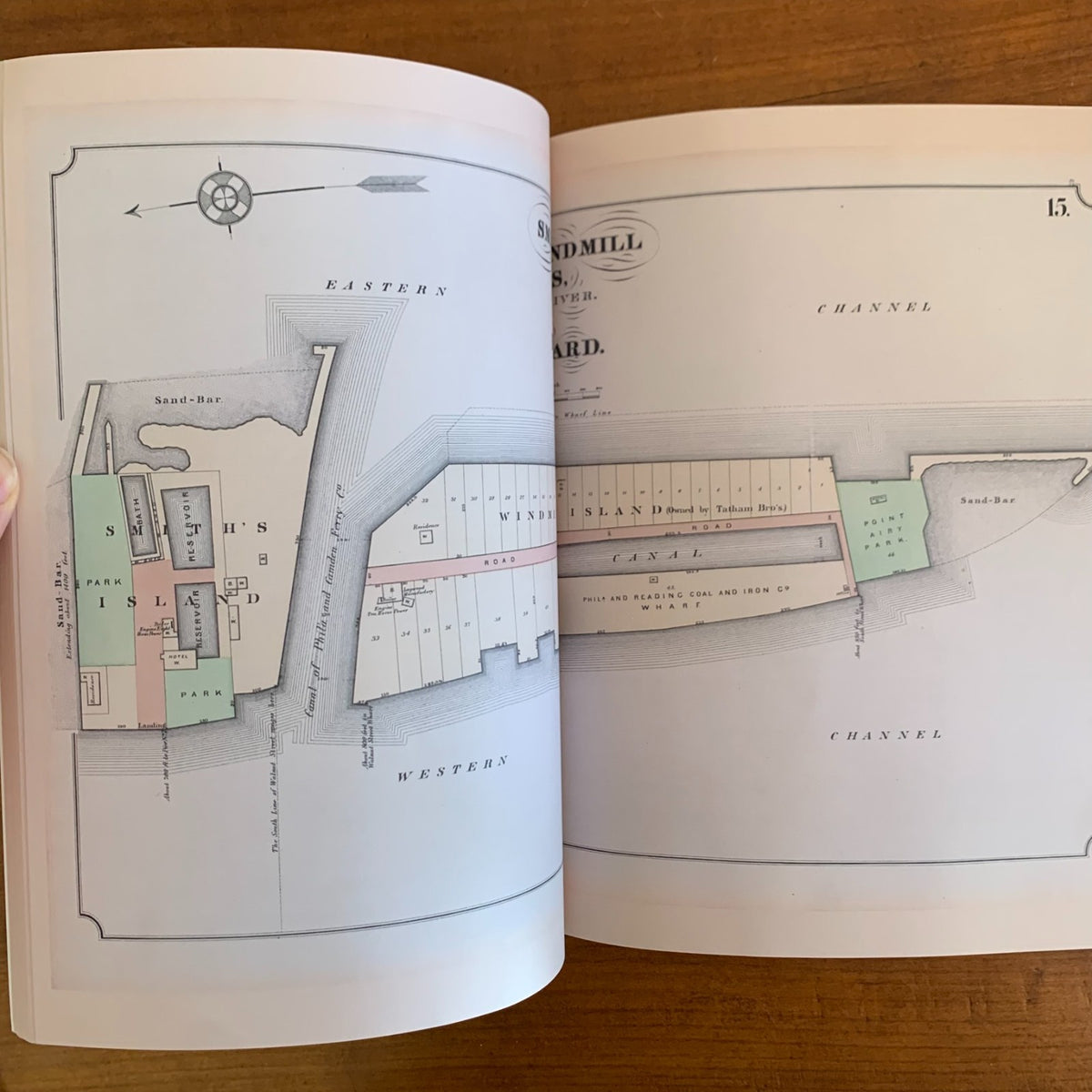 1874 Atlas of Philadelphia, Volume 1: 5th, 7th and 8th Wards