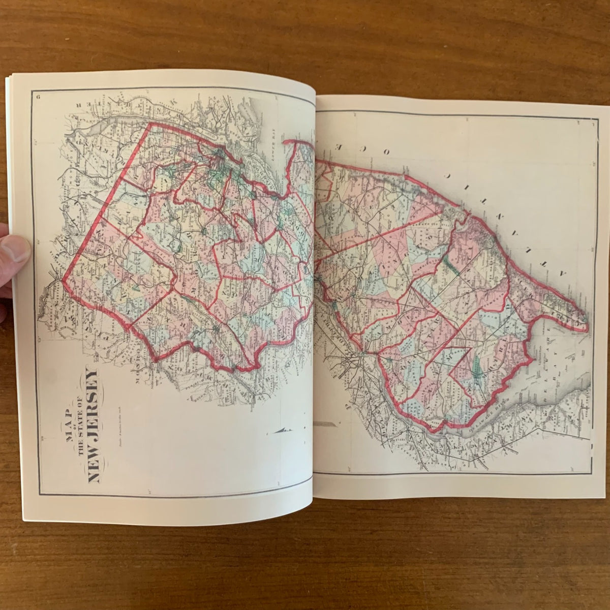 1873 Atlas of Monmouth County, New Jersey