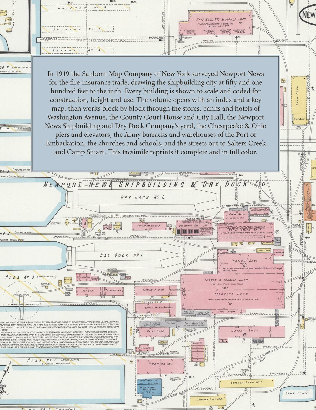 1919 Fire Insurance Maps and Atlas of Newport News, Virginia