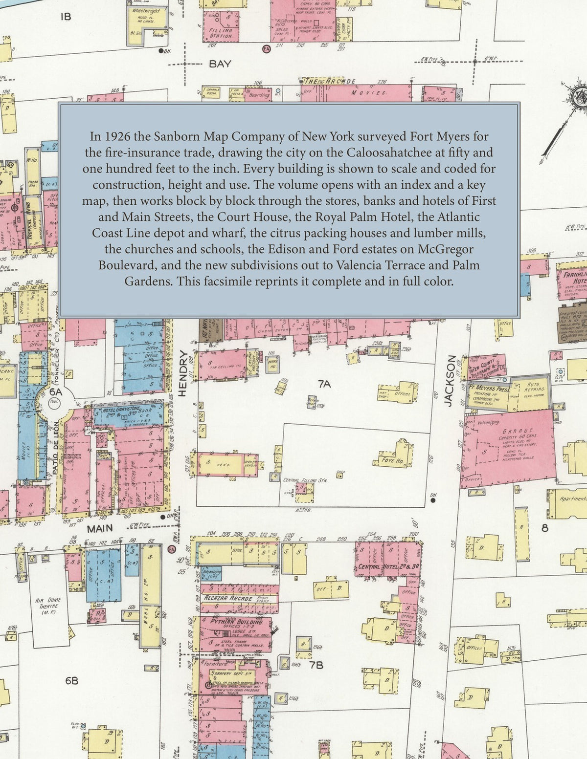 1926 Fire Insurance Maps and Atlas of Fort Myers, Florida