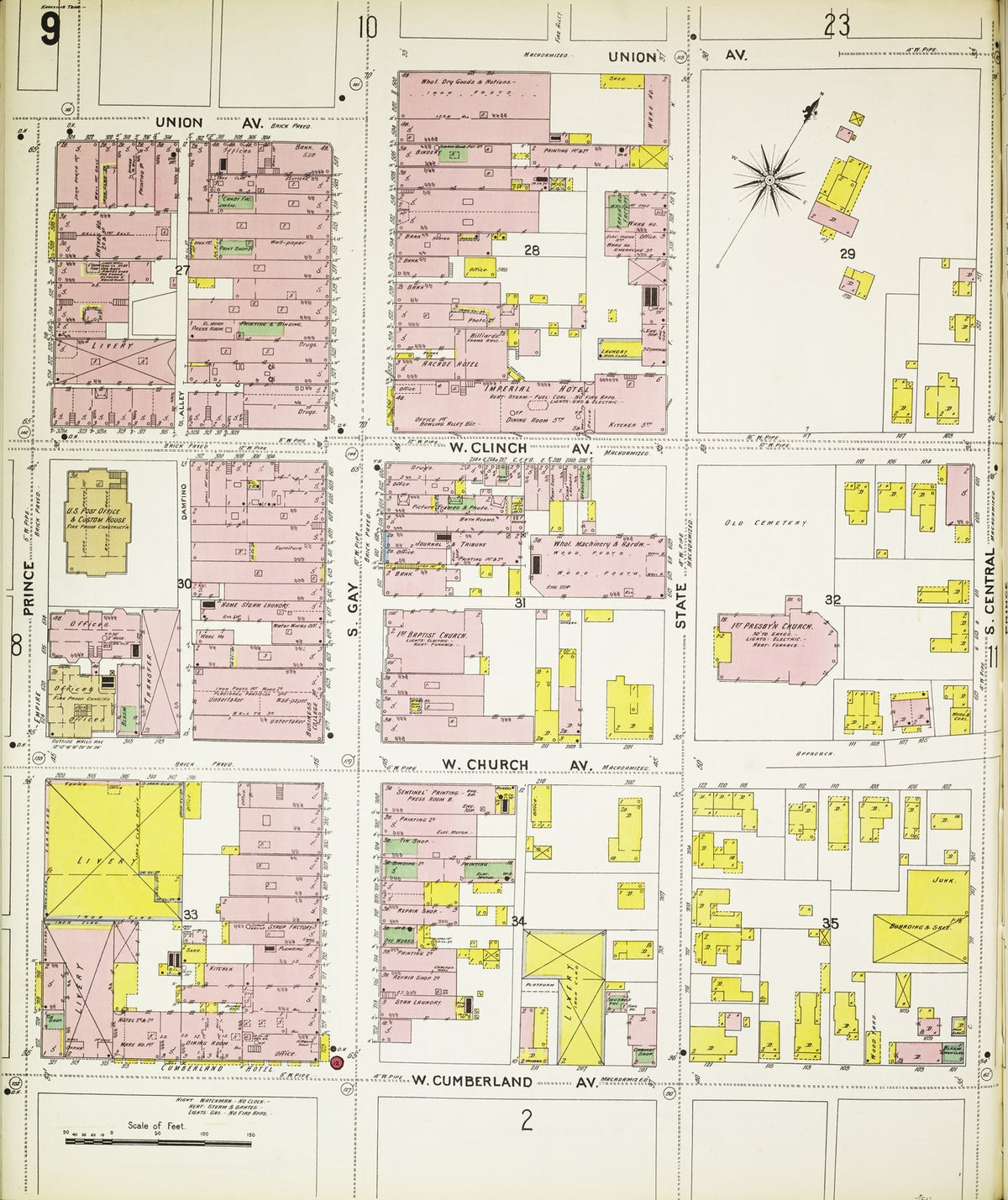 1903 Fire Insurance Maps and Atlas of Knoxville, Tennessee