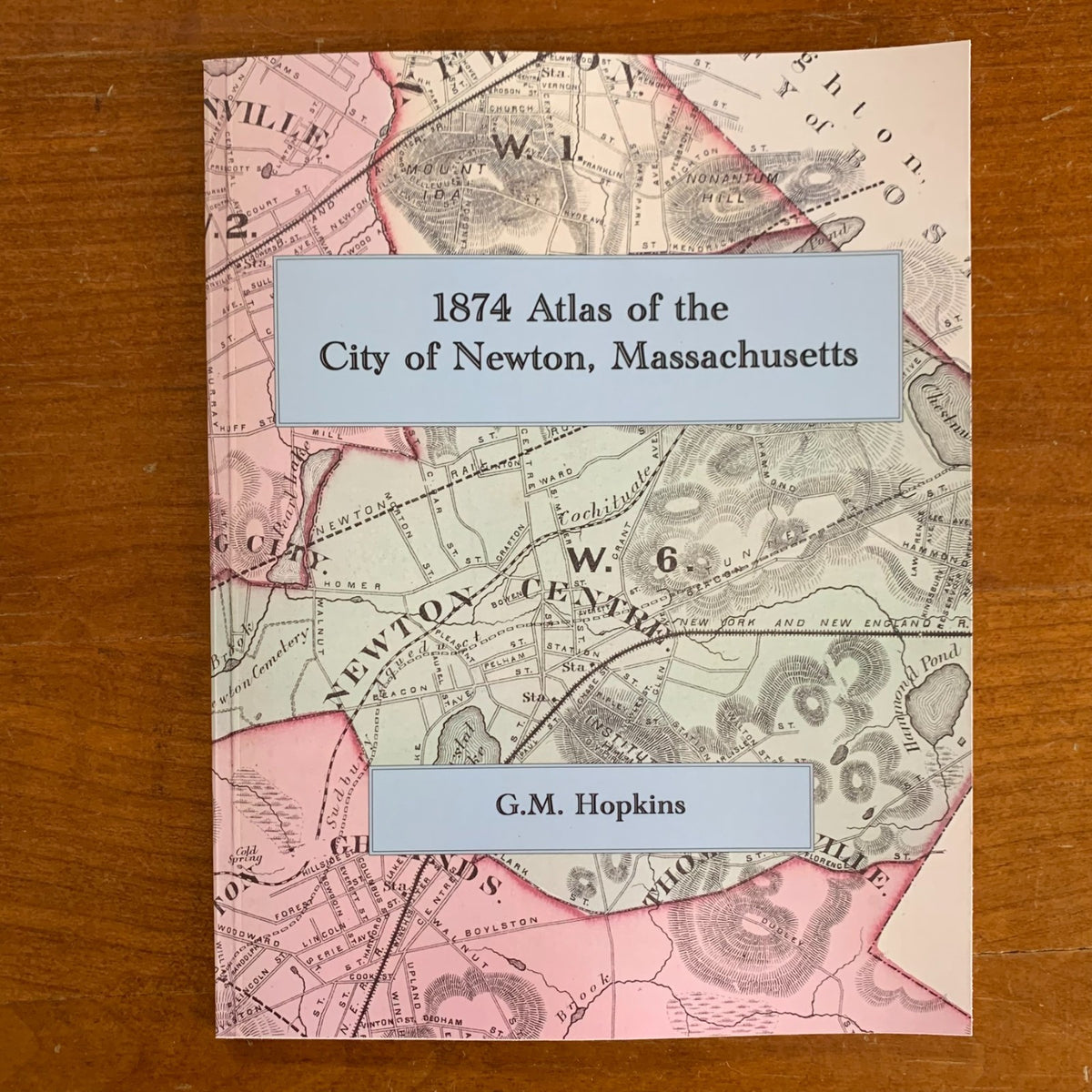 1874 Atlas of the City of Newton, Massachusetts