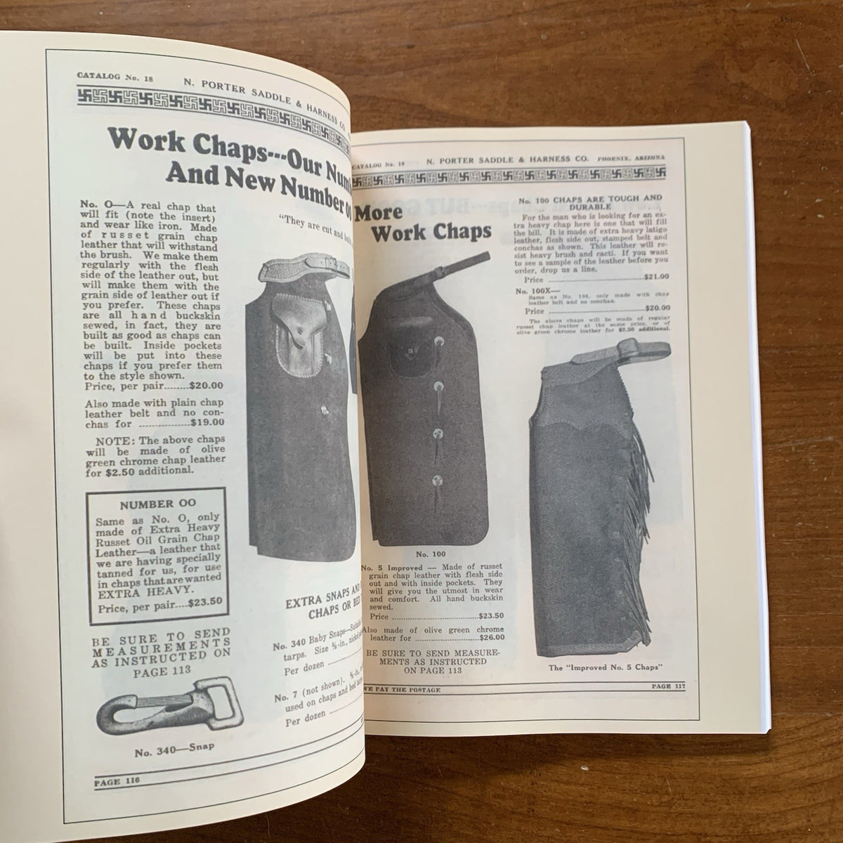 1930 N. Porter Saddle and Harness Company Catalog No. 18