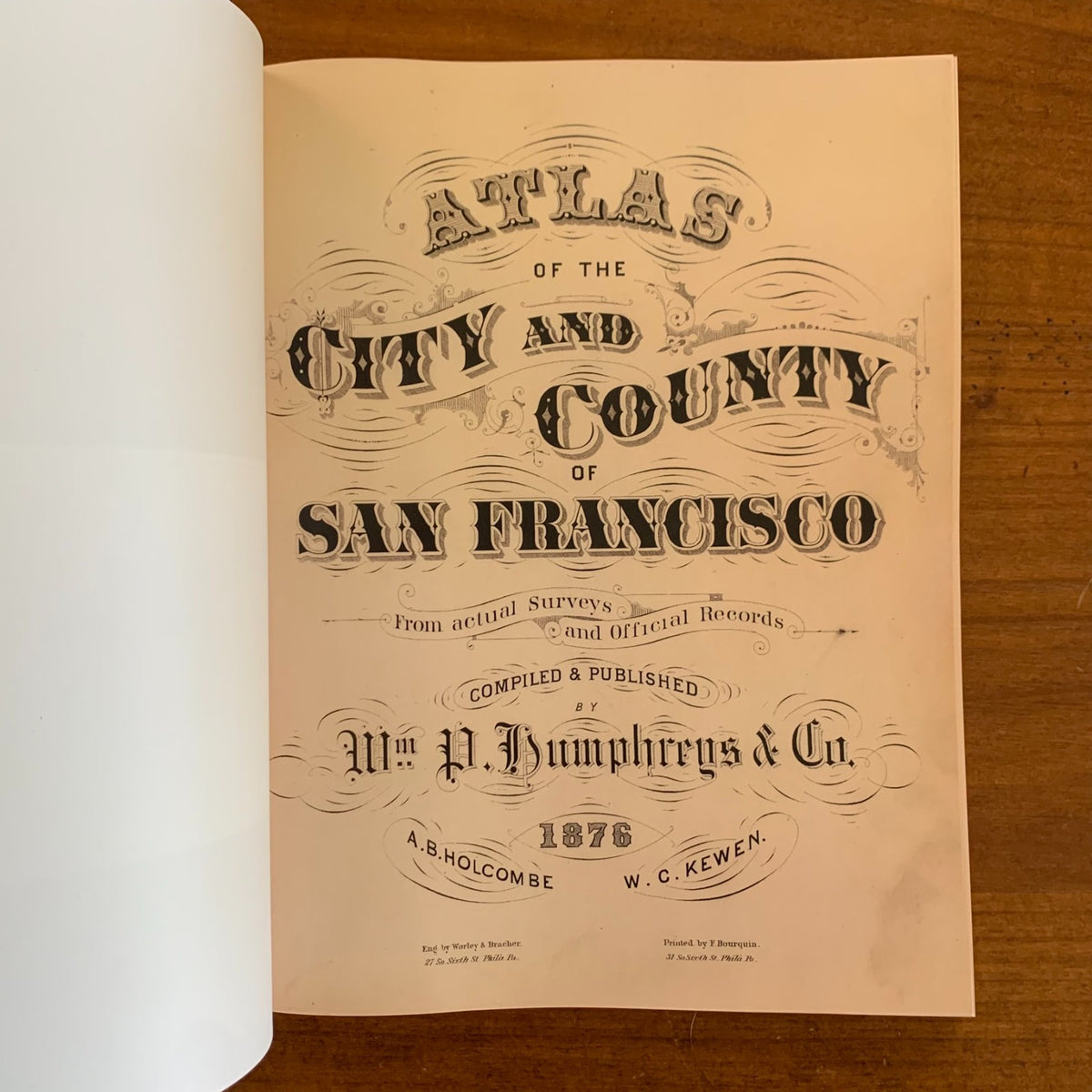 1876 Atlas of the City and County of San Francisco