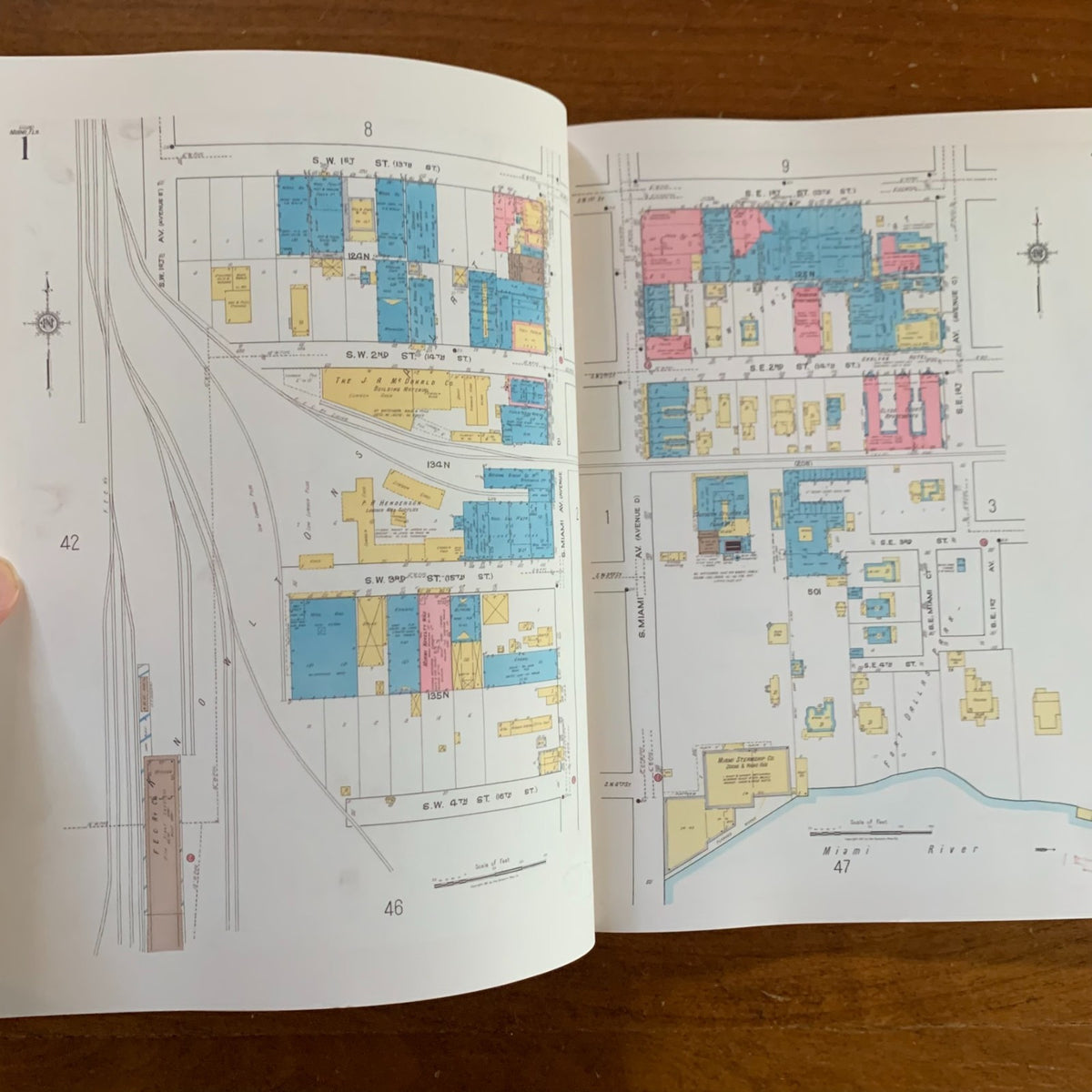 1921 Miami, Florida Sanborn Fire Insurance Atlas