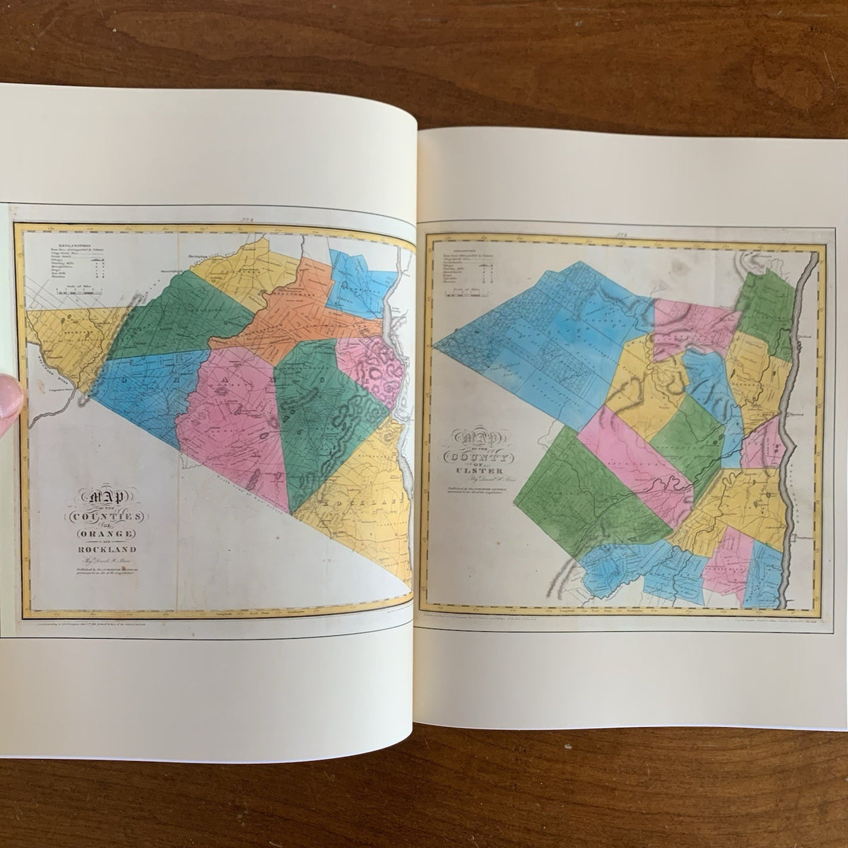 1832 Burr's Atlas of the State of New York — David H. Burr