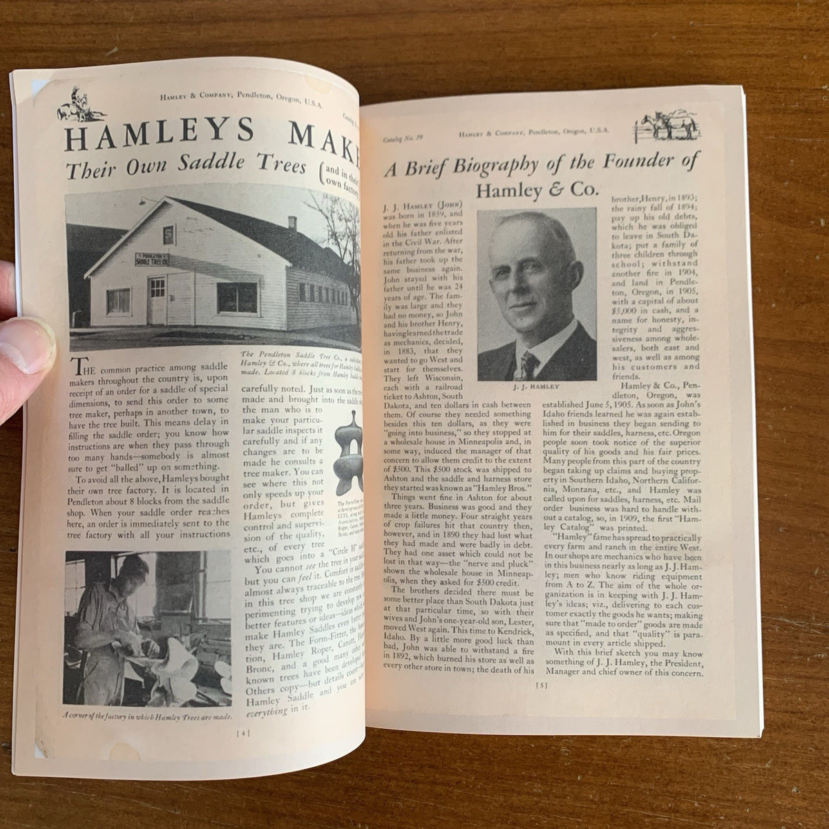 1929 Hamley and Company Catalog No. 29