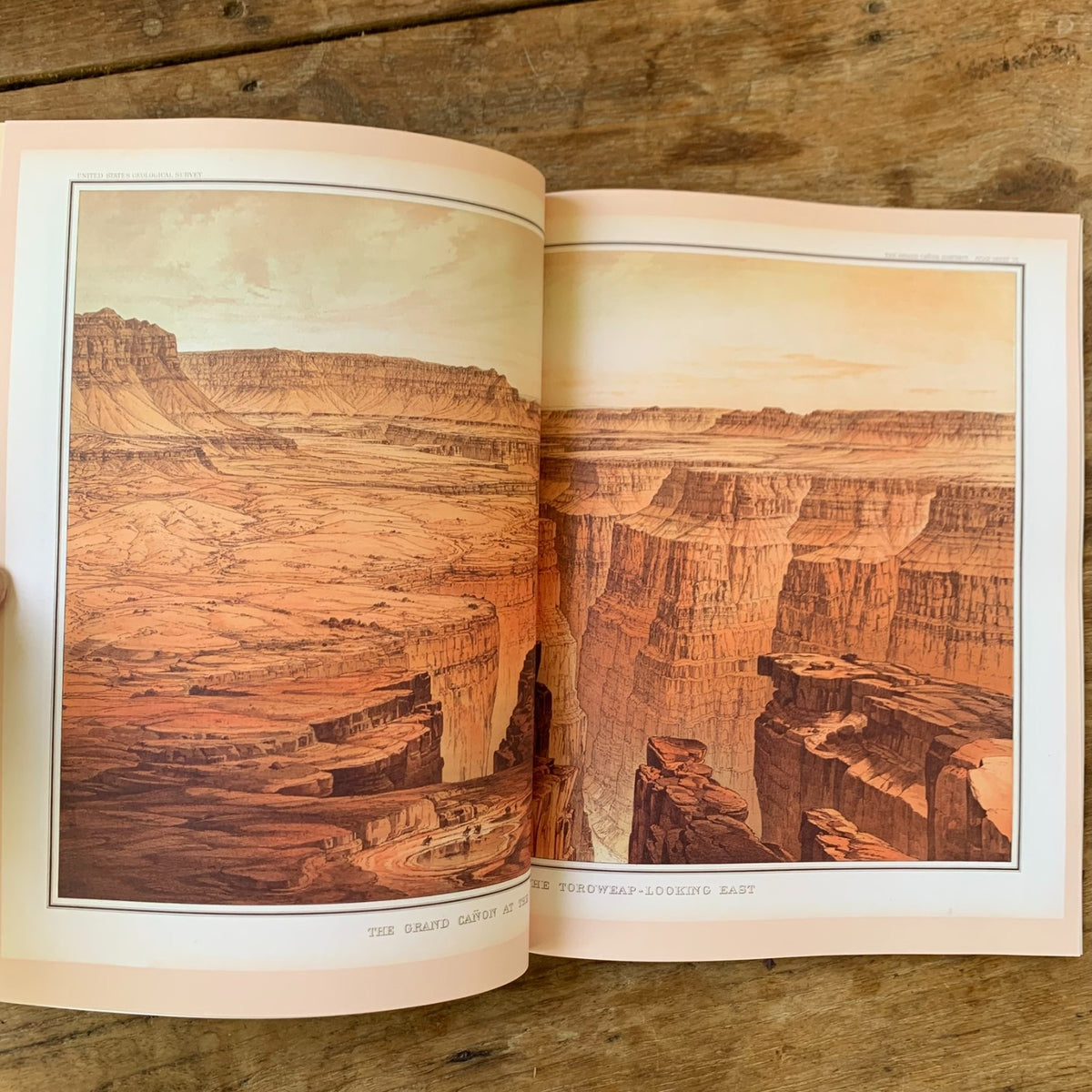 1882 Atlas To Accompany The Monograph On Tertiary History Of The Grand Canyon