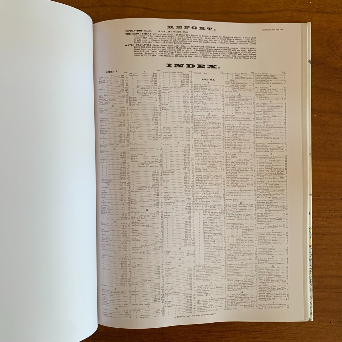 1886 Cleveland, Ohio Sanborn Fire Insurance Maps, Volume 1