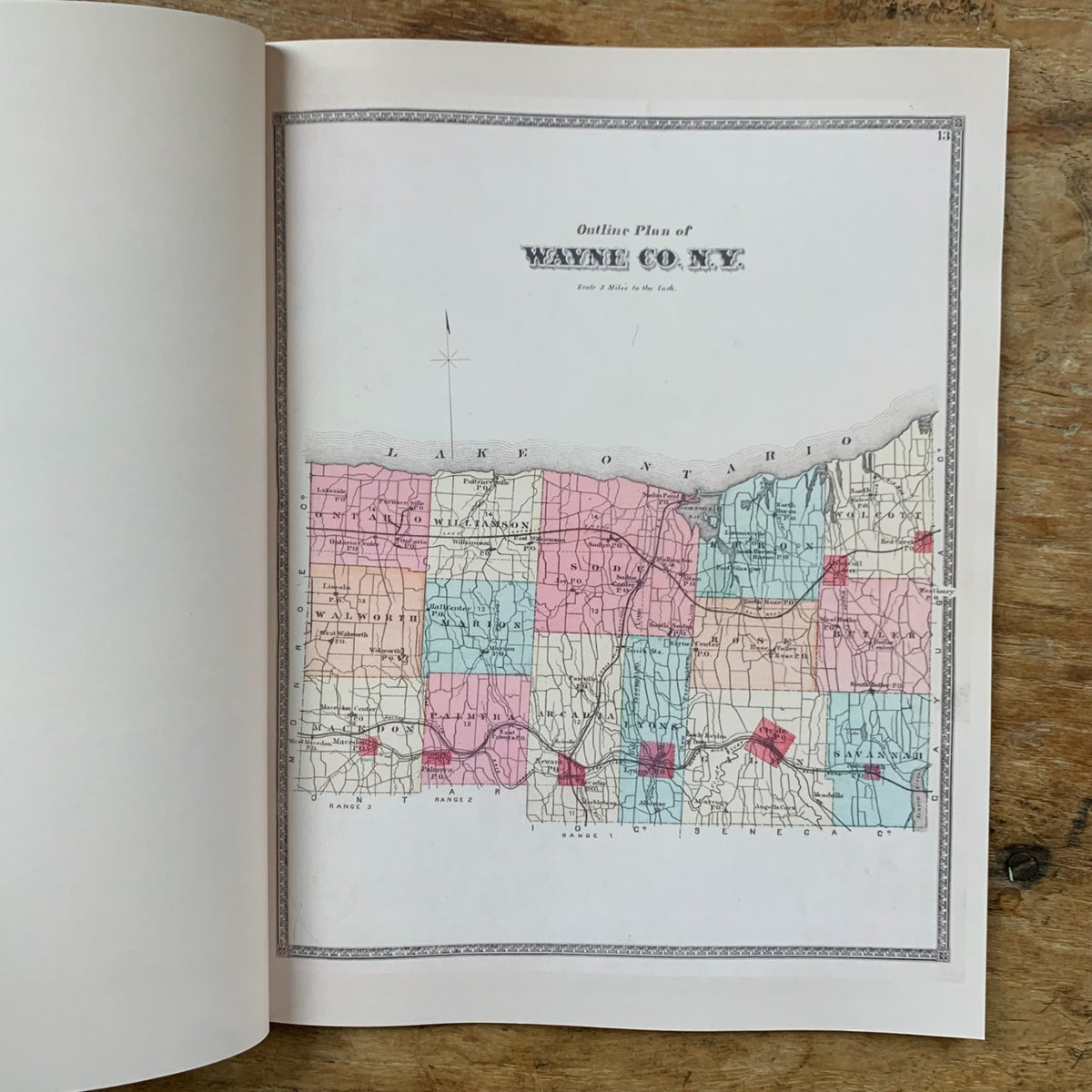 1874 Atlas of Wayne County, New York
