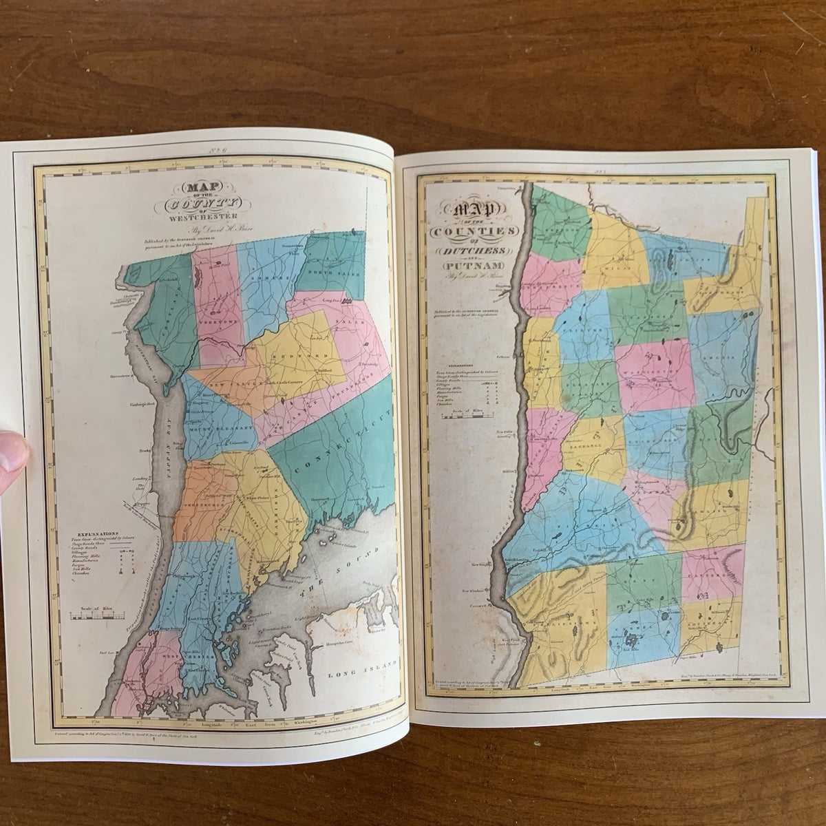 1832 Burr's Atlas of the State of New York — David H. Burr