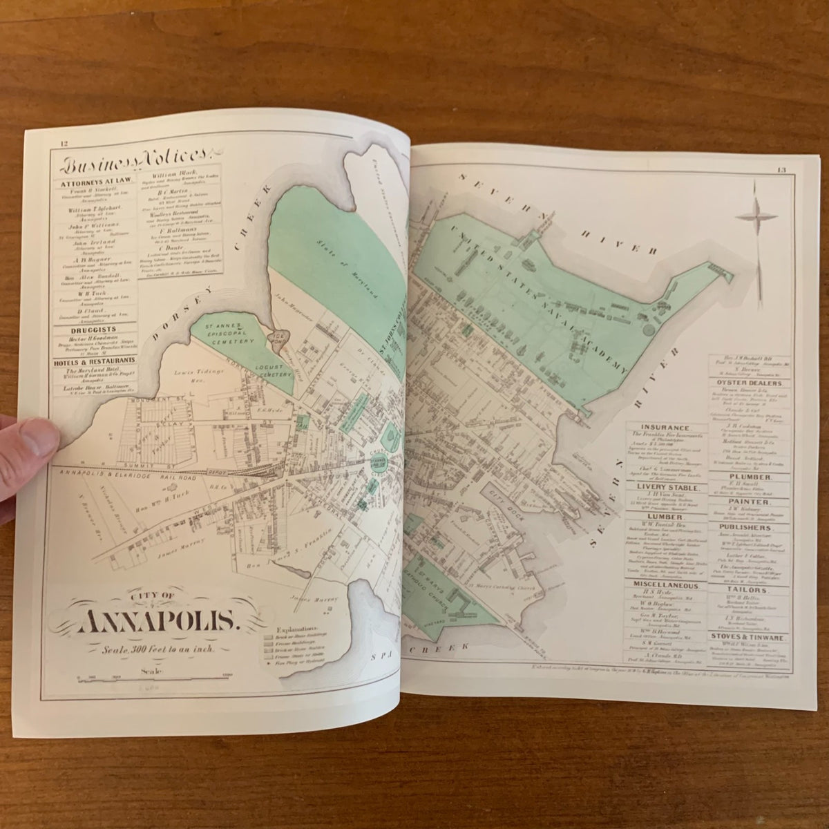 1878 Atlas of Fifteen Miles Around Baltimore Anne Arundel County, Maryland