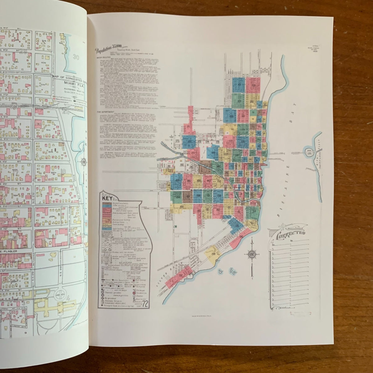 1921 Miami, Florida Sanborn Fire Insurance Atlas