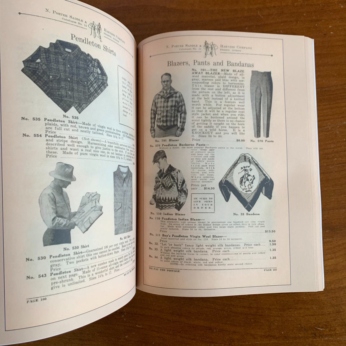 1928 N. Porter Saddle & Harness Company Catalog No. 15