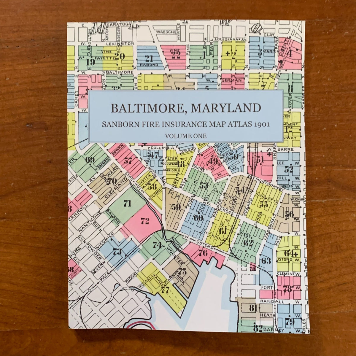 1901 Baltimore, Maryland Sanborn Fire Insurance Maps and Atlas, Volume One