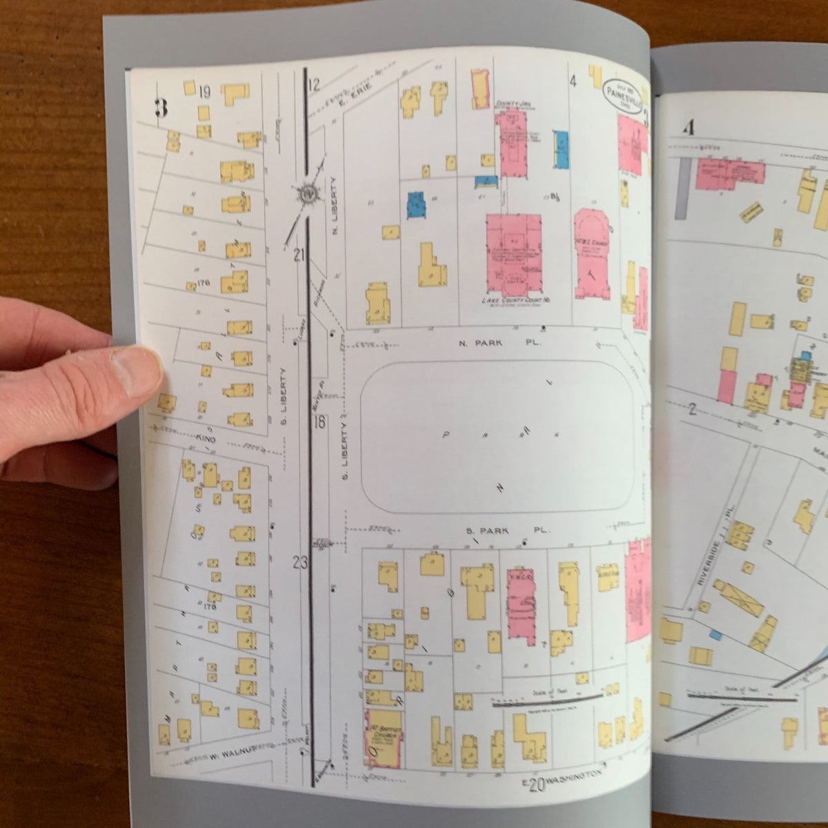 1926 Sanborn Fire Insurance Maps and Atlas of Painesville, Ohio