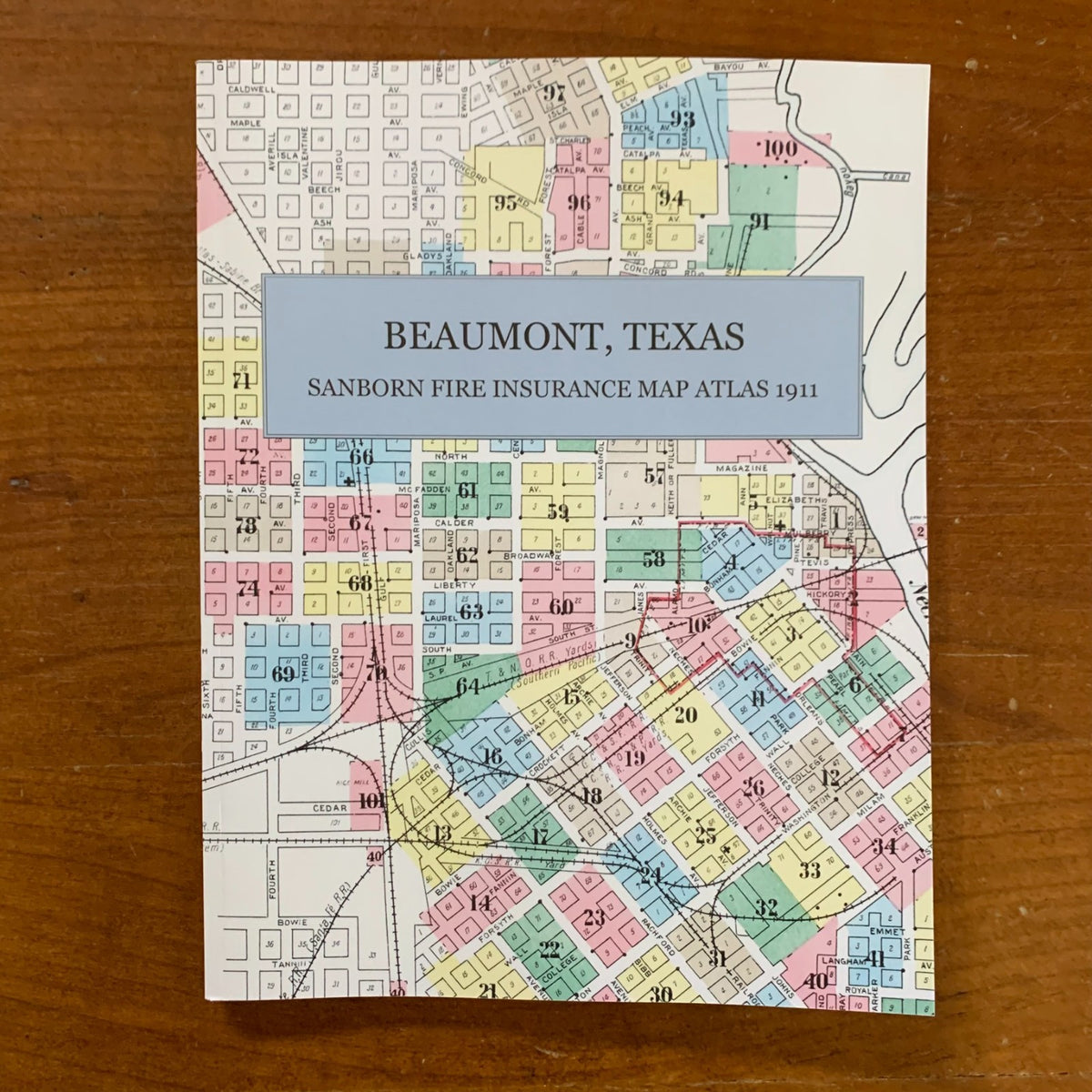 1911 Beaumont, Texas Sanborn Fire Insurance Maps and Atlas
