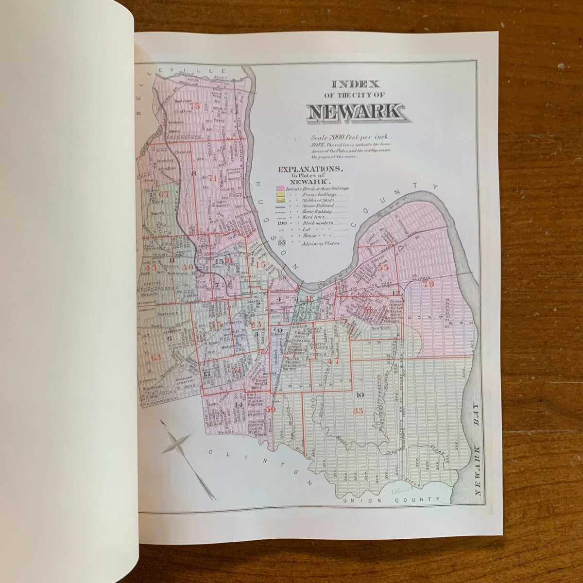 1881 Atlas of Essex County, New Jersey
