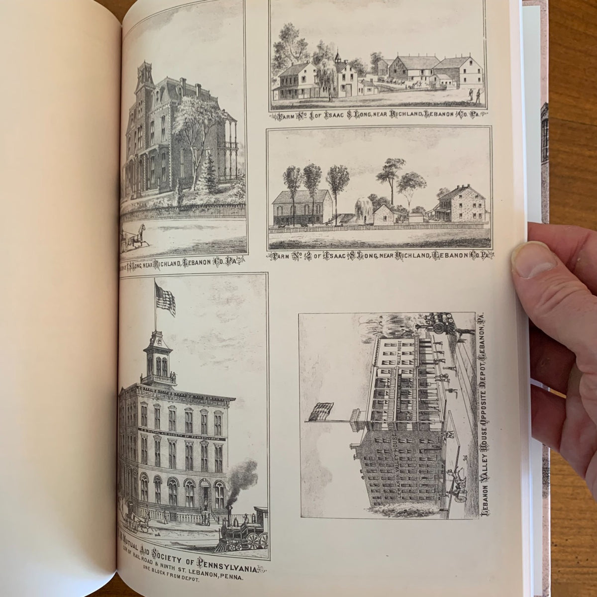 1875 County Atlas of Lebanon, Pennsylvania
