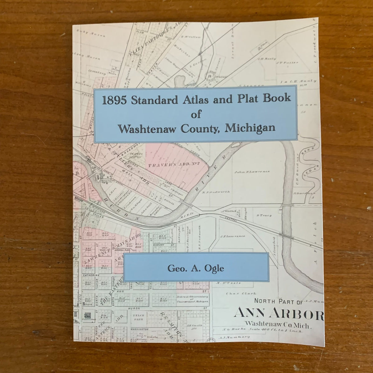 1895 Standard Atlas and Plat Book of Washtenaw County, Michigan