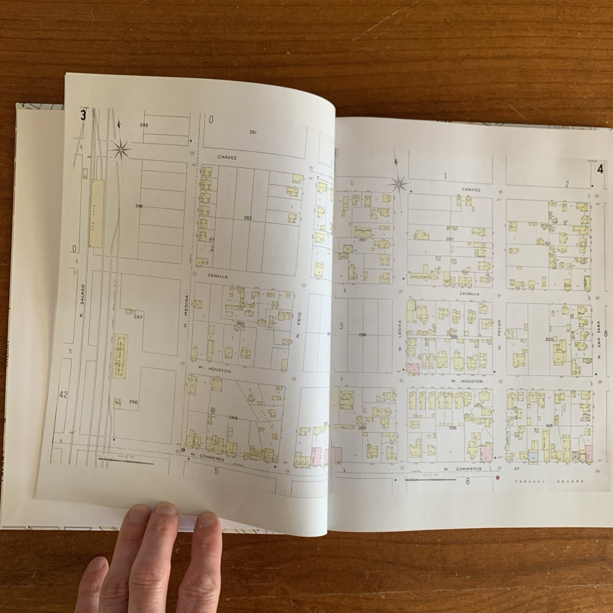1896 San Antonio, Texas Sanborn Fire Insurance Maps and Atlas