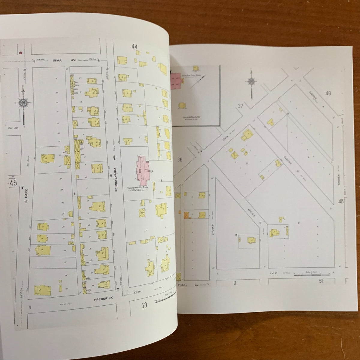 1911 Beaumont, Texas Sanborn Fire Insurance Maps and Atlas