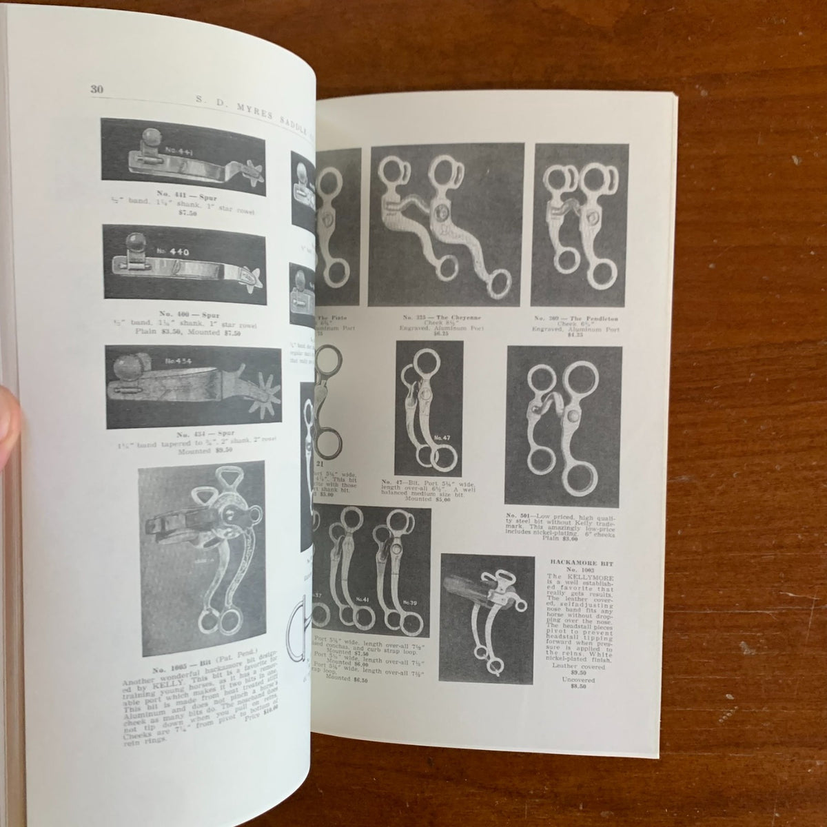 S. D. Myres Saddle Company Catalog: Riders Supplies (1947)