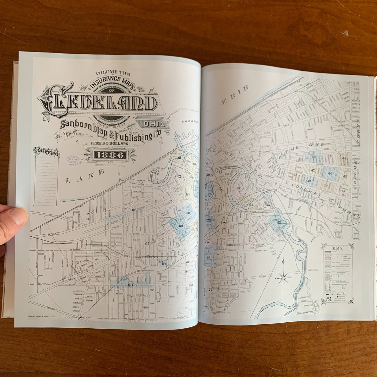 1886 Cleveland, Ohio Sanborn Fire Insurance Maps, Volume 2