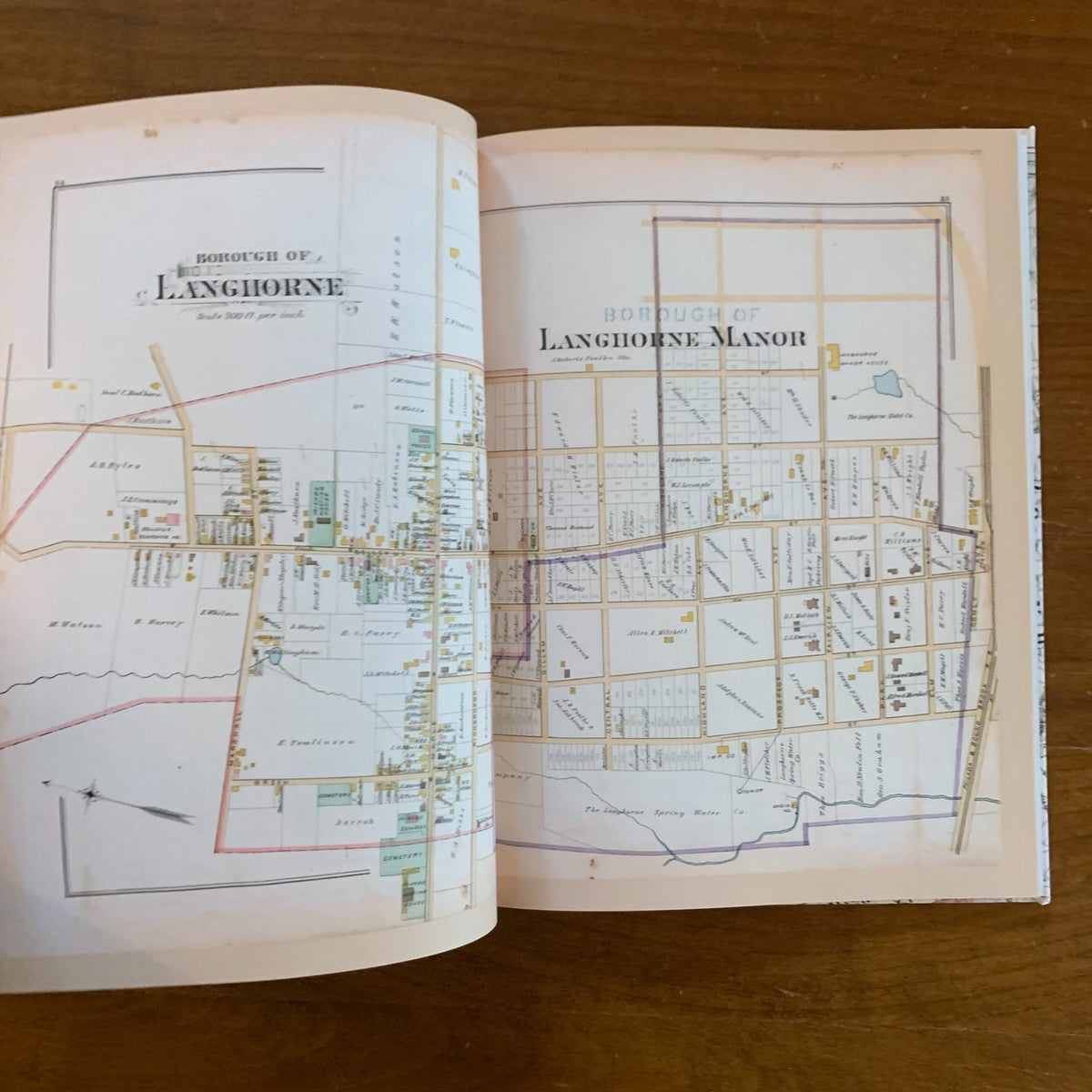 1891 Atlas of Bucks County, Pennsylvania