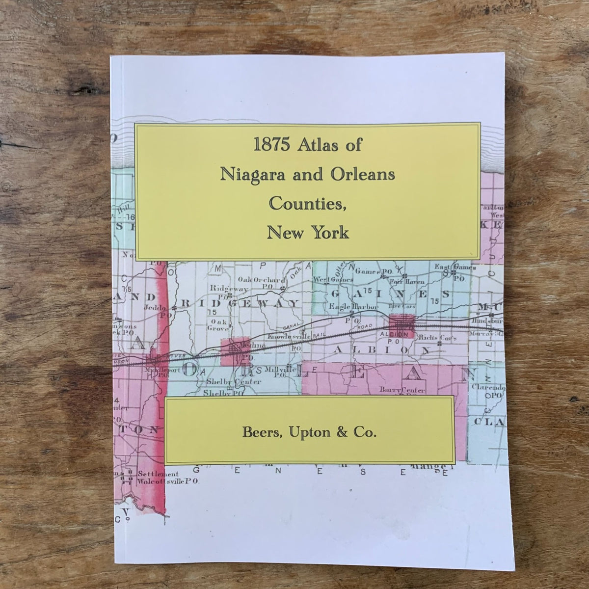 1875 Atlas of Niagara and Orleans Counties, New York